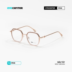 [B146] Gọng kính cận nữ chính hãng kim loại chống gỉ by Eye Center Vietnam
