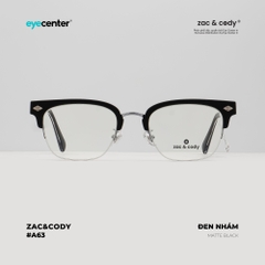 [A63] Gọng kính cận nam nữ chính hãng ZAC&CODY  lõi thép chống gãy cao cấp ZC K9089  by Eye Center Vietnam