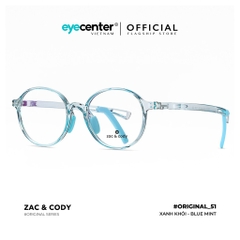 [B51] Gọng kính mắt trẻ em chính hãng ZAC & CODY nhựa dẻo chống gãy siêu nhẹ original.51 ZC TR5115 by Eye Center Vietnam