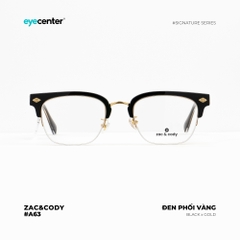 [A63] Gọng kính cận nam nữ chính hãng ZAC&CODY  lõi thép chống gãy cao cấp ZC K9089  by Eye Center Vietnam