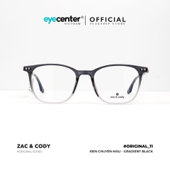 [B11] Gọng kính cận nam nữ chính hãng ZAC & CODY lõi thép chống gãy original.11 ZC TR8876 by Eye Center Vietnam