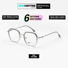 [B146] Gọng kính cận nữ chính hãng kim loại chống gỉ by Eye Center Vietnam