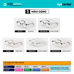 [B133] Gọng kính cận nam nữ chính hãng STUDIO MUKU chất liệu kim loại by Eye Center Vietnam