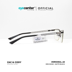 [B46] Gọng kính cận nam nữ chính hãng ZAC & CODY kim loại chống gỉ nhiều màu original.46 ST 5916 by Eye Center Vietnam