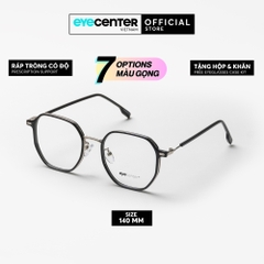 [C84] Gọng kính cận nam nữ EYECENTER nhựa phối kim loại by Eye Center Vietnam