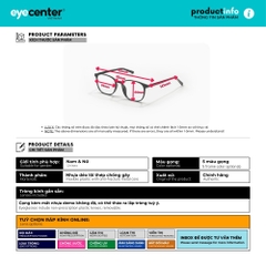 [C118] Gọng kính cận nam nữ chính hãng STUDIO MUKU lõi thép chống gãy by Eye Center Vietnam