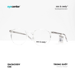 [C55] Gọng kính cận nữ chính hãng ZAC & CODY lõi thép chống gãy nhiều màu casual.55 ZC 8243 by Eye Center Vietnam