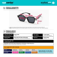 [S40] Kính mát chính hãng EYECENTER 5571