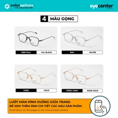 [A110]  Gọng kính cận nam nữ chính hãng ZAC & CODY 31756 by Eye Center Vietnam