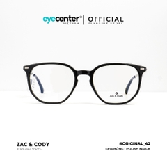 [B42] Gọng kính cận nam nữ  chính hãng ZAC & CODY kim loại chống gỉ  original.42  ZC ST6910 by Eye Center Vietnam