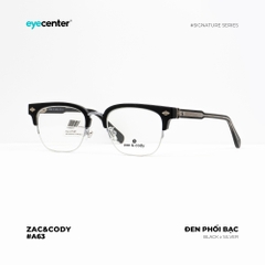 [A63] Gọng kính cận nam nữ chính hãng ZAC&CODY  lõi thép chống gãy cao cấp ZC K9089  by Eye Center Vietnam