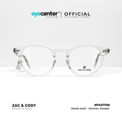 [A14] Gọng kính cận nam nữ Paxton chính hãng ZAC & CODY lõi thép chống gãy nhiều màu thời trang ZC CH2808 A14 by Eye Center Vietnam