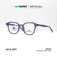 [A46] Gọng kính cận nam nữ Wald chính hãng ZAC & CODY lõi thép chống gãy  ZC CH2806 A46 by Eye Center Vietnam