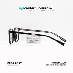 [B29] [17134-7110] Gọng kính cận nam nữ  chính hãng ZAC & CODY lõi thép chống gãy  original.29  ZC TR17134 by Eye Center Vietnam