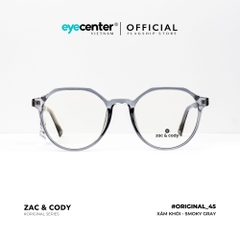 [B45] Gọng kính cận nam nữ chính hãng ZAC & CODY lõi thép chống gãy original.45 ZC K8095 by Eye Center Vietnam