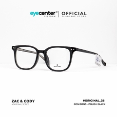 [B28][17133-7112-2938]Gọng kính cận nam nữ  chính hãng ZAC & CODY lõi thép chống gãy original.28 ZC TR17133 by Eye Center Vietnam