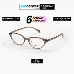 [B468] Gọng kính cận mắt mèo nữ chất liệu nhựa siêu nhẹ nhiều màu by Eye Center Vietnam