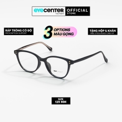 [VA418] Gọng kính cận nam nữ chất liệu nhựa lõi thép chống gãy by Eye Center Vietnam