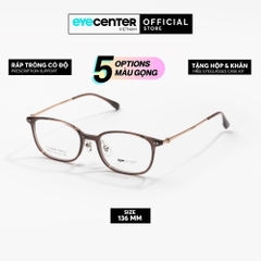 [A370] Gọng kính cận nam nữ chất liệu Titanium siêu nhẹ chống gỉ by Eye Center Vietnam