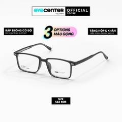 [VA464] Gọng kính cận nam nữ chất liệu nhựa càng kính lõi thép chống gay by Eye Center Vietnam