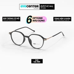 [VA475] Gọng kính cận nam nữ chất liệu nhựa phối kim loại chống gỉ by Eye Center Vietnam