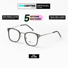 [B150] Gọng kính cận nữ chính hãng STUDIO MUKU nhựa phối kim loại by Eye Center Vietnam