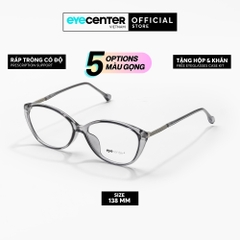 [B190] Gọng kính cận nam nữ chính hãng chất liệu nhựa siêu nhẹ by Eye Center Vietnam