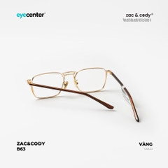 [B63] Gọng kính cận chính hãng ZAC & CODY  kim loại chống gỉ 5178 by Eye Center Vietnam