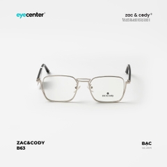 [B63] Gọng kính cận chính hãng ZAC & CODY  kim loại chống gỉ 5178 by Eye Center Vietnam