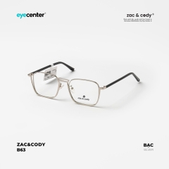 [B63] Gọng kính cận chính hãng ZAC & CODY  kim loại chống gỉ 5178 by Eye Center Vietnam