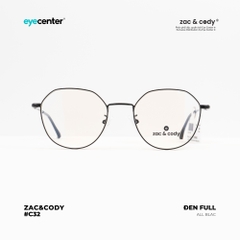 [C32] Gọng kính cận nữ chính hãng ZAC & CODY kim loại chống gỉ nhiều màu casual.32  ZC D29115 by Eye Center Vietnam