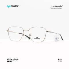 [C02] Gọng kính cận nữ chính hãng ZAC & CODY kim loại chống gỉ nhiều màu casual.02 ZC 72585 by Eye Center Vietnam