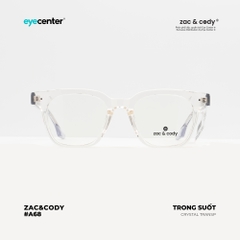 [A68 - GLASSHOLIC - RYAN]Gọng kính cận nam nữ chính hãng ZAC & CODY lõi thép chống gãy cao cấp ZC 9104 - H423 - 8131  by Eye Center Vietnam