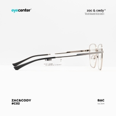 [C02] Gọng kính cận nữ chính hãng ZAC & CODY kim loại chống gỉ nhiều màu casual.02 ZC 72585 by Eye Center Vietnam