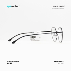 [C32] Gọng kính cận nữ chính hãng ZAC & CODY kim loại chống gỉ nhiều màu casual.32  ZC D29115 by Eye Center Vietnam