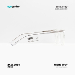 [B65]Gọng kính cận nam nữ chính hãng ZAC&CODY lõi thép chống gãy cao cấp original.65 OZ3  by Eye Center Vietnam