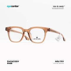 [A68 - GLASSHOLIC - RYAN]Gọng kính cận nam nữ chính hãng ZAC & CODY lõi thép chống gãy cao cấp ZC 9104 - H423 - 8131  by Eye Center Vietnam
