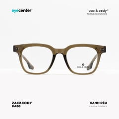 [A68 - GLASSHOLIC - RYAN]Gọng kính cận nam nữ chính hãng ZAC & CODY lõi thép chống gãy cao cấp ZC 9104 - H423 - 8131  by Eye Center Vietnam