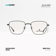 [C02] Gọng kính cận nữ chính hãng ZAC & CODY kim loại chống gỉ nhiều màu casual.02 ZC 72585 by Eye Center Vietnam