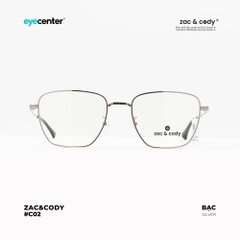 [C02] Gọng kính cận nữ chính hãng ZAC & CODY kim loại chống gỉ nhiều màu casual.02 ZC 72585 by Eye Center Vietnam