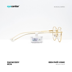 [C14][5286-29183] Gọng kính cận nữ chính hãng ZAC & CODY kim loại chống gỉ casual.14 ZC D29183  by Eye Center Vietnam