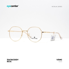 [C14][5286-29183] Gọng kính cận nữ chính hãng ZAC & CODY kim loại chống gỉ casual.14 ZC D29183  by Eye Center Vietnam