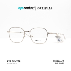 [K15] [5256-72328] Gọng kính cận nam nữ chính hãng EYECENTER kim loại chống gỉ nhiều màu K15 EK 5256 [72328] by Eye Center Vietnam