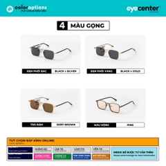 [S29]  Kính mát Crystal UV chính hãng ZAC & CODY nhiều màu 5178 by Eye Center Vietnam