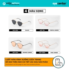 [S22]  Kính mát Crystal UV chính hãng ZAC & CODY nhiều màu 5188 by Eye Center Vietnam