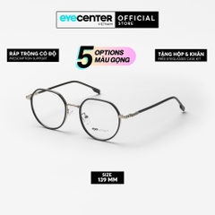 [B165] Gọng kính cận nam nữ chất liệu kim loại chống gỉ by Eye Center Vietnam
