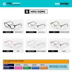 [B141] Gọng kính cận mắt mèo nữ STUDIO MUKU lõi thép chống gãy by Eye Center Vietnam