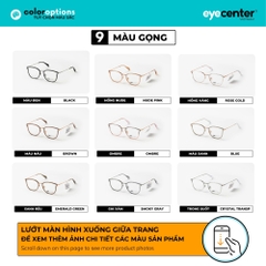 [A120] Gọng kính cận nữ chính hãng EYECENTER nhiều màu 2293