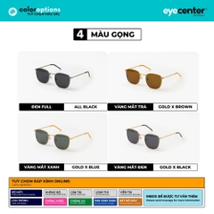 [S46] [6705] Kính mát Crystal UV chính hãng EYECENTER nhiều màu 6705