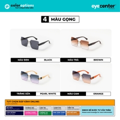 [S51] Kính mát Crystal UV nhều màu 1385